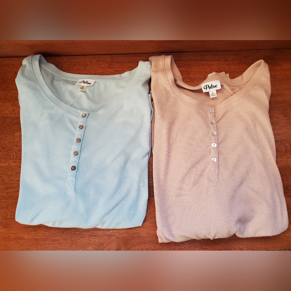 Two long sleeve shirts Pulse Boutique